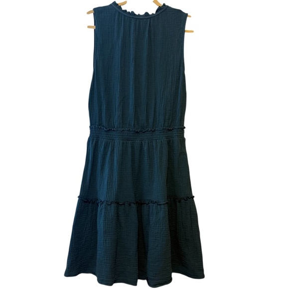 Flowy and Fun Drew Dress In Blue - Size Large - Picture 3 of 5